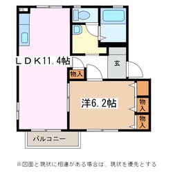 コート桂Ａの物件間取画像